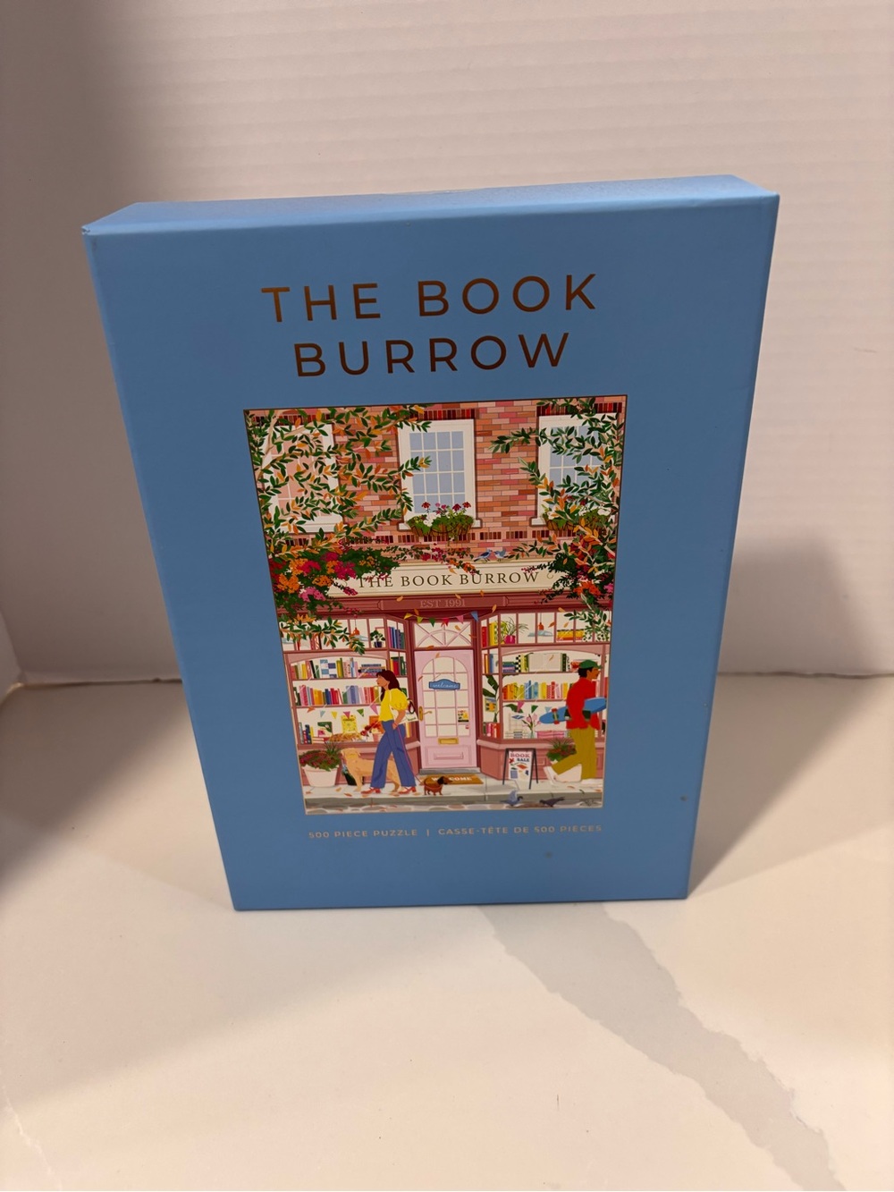 The Book Burrow 500 Piece Jigsaw Puzzle by Hobbry New